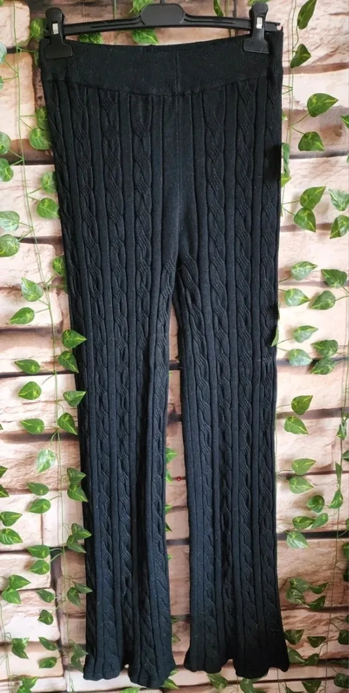 🌸Ensemble Tenue Pull Pantalon Noir Taille Unique 🌸 - photo numéro 4