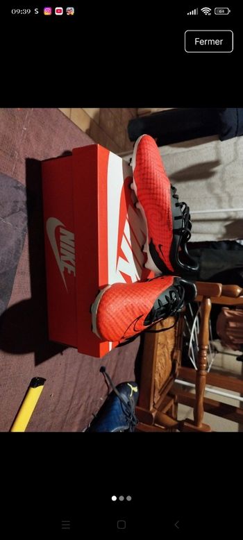 Chaussure à Crampons