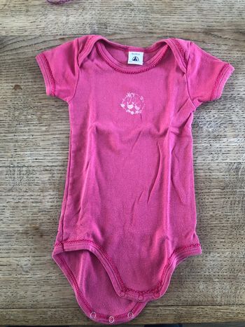 Body petit bateau manches courtes