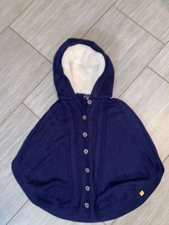Pull veste poncho 8 ans