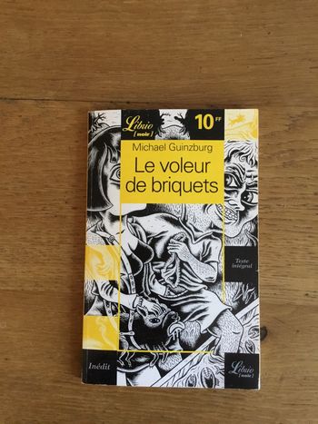 Livre « le voleur de briquets »