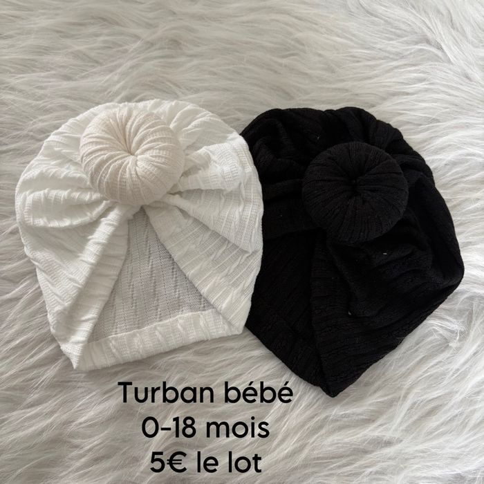 Turban bébé 0-18 mois