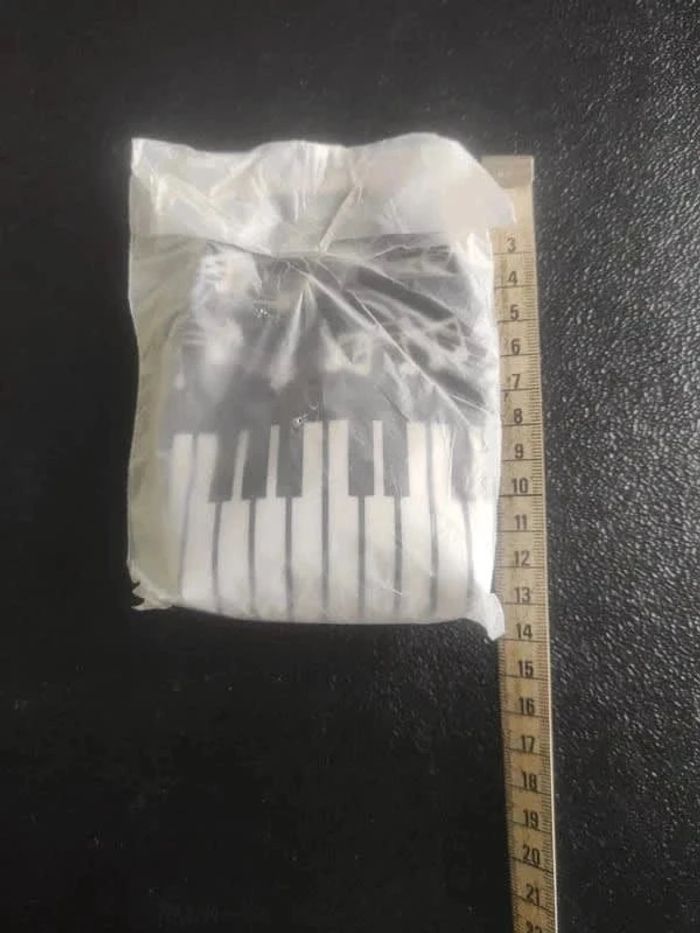 Porte monnaie motif musique Neuf