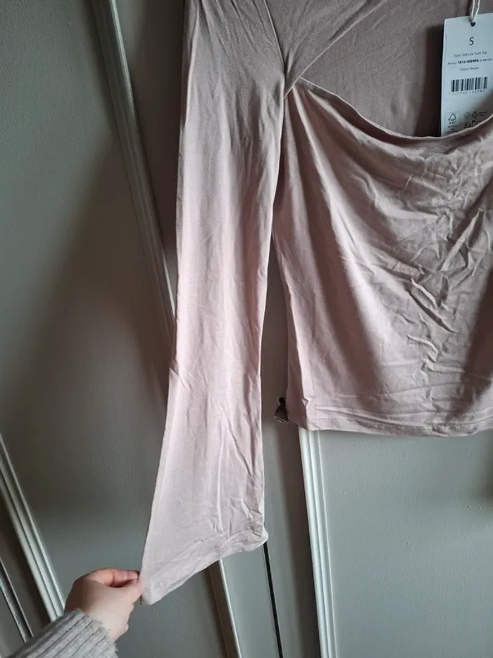 Blouse manches longues échancrée Nakd - photo numéro 3