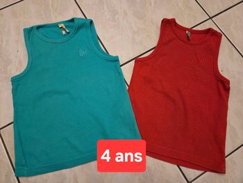 Débardeur 4ans