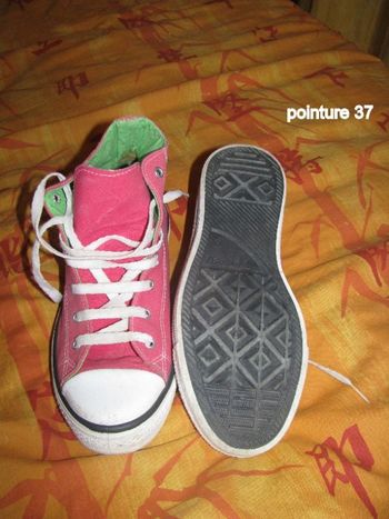 basket rose pointure 37