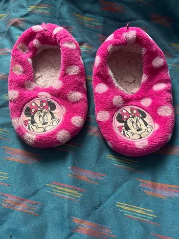 chausson enfants Minnie Disney