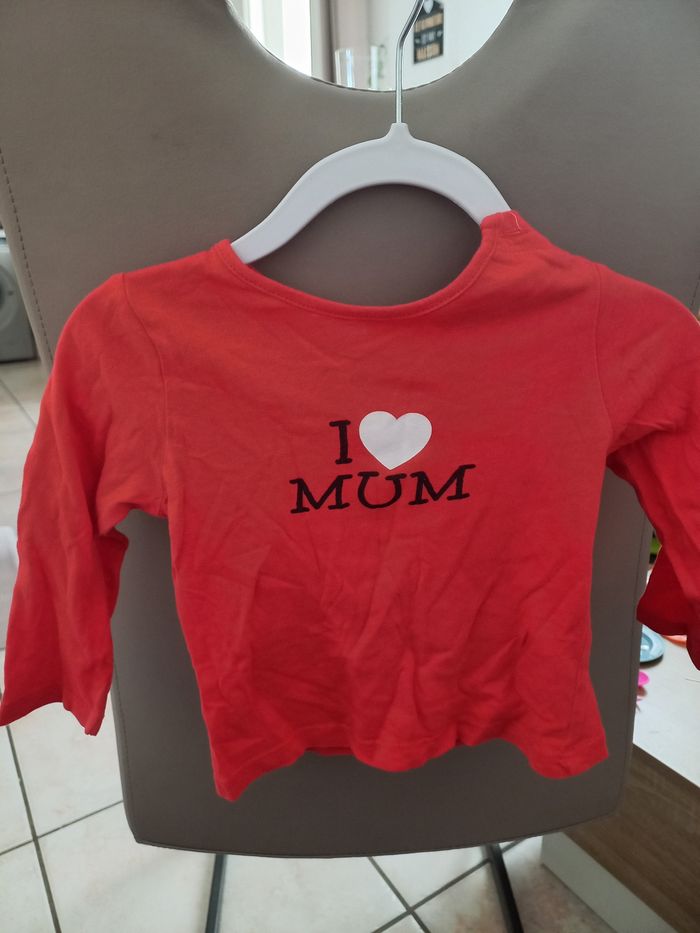 Tee-shirt LM kiabi 12 mois