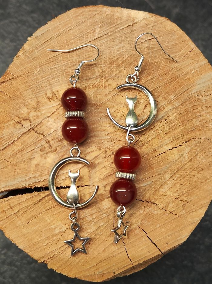 Boucles d'oreilles pendantes