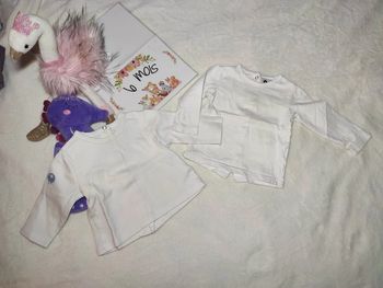 Lot t-shirts manche longue 6 mois