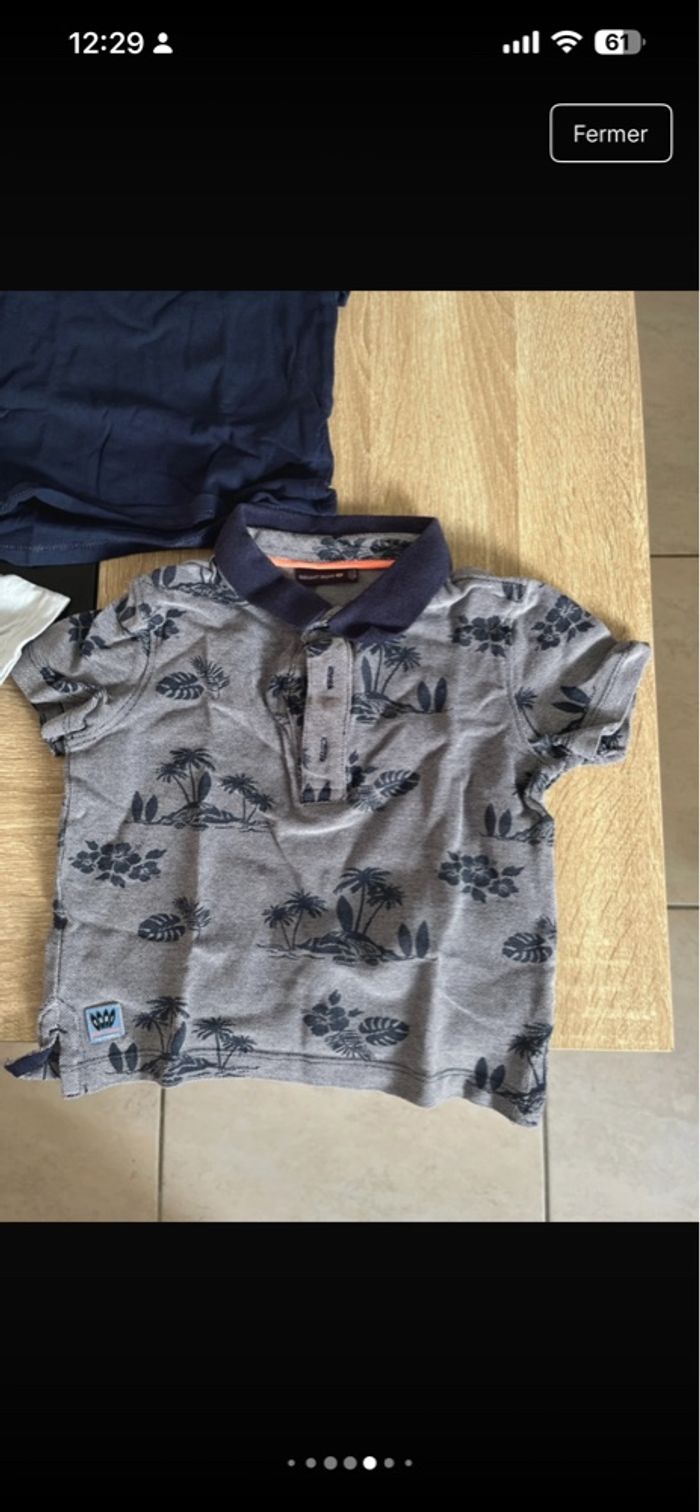 Lot de 9 t-shirt garçon 2 ans - photo numéro 5