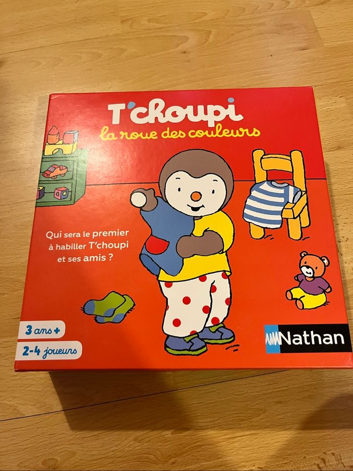 Jeu éducatif la roue des couleurs avec Tchoupi TBE - photo numéro 5