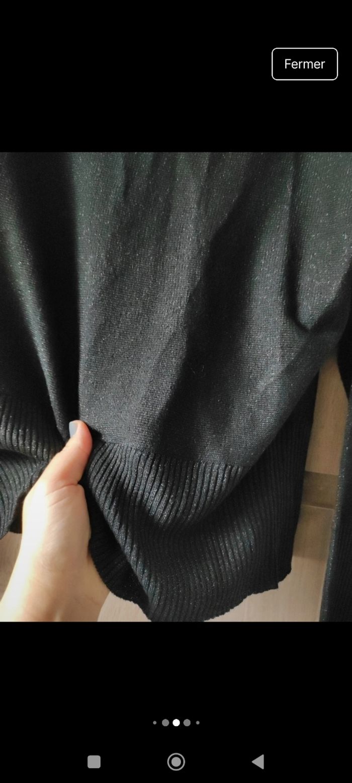 Pull fin neuf avec étiquette scintillant taille 38 - photo numéro 5