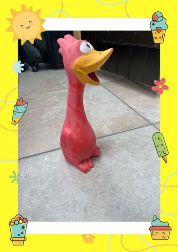 Jouet oiseau couineur