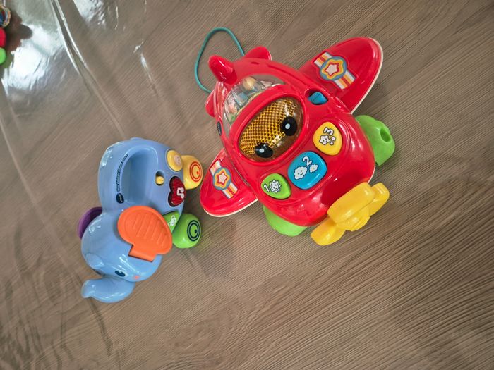 🎶 Lot de Jouets Électroniques – Avion Musical + Éléphant Interactif 🧸 - photo numéro 5