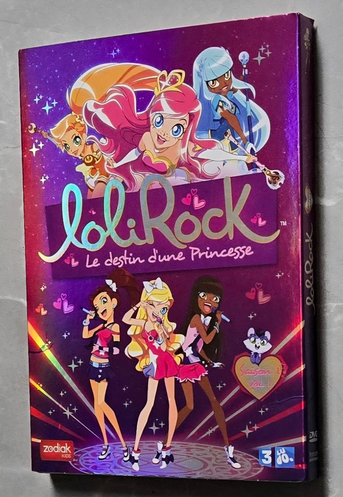 LoliRock Saison 1 Vol 1 (Le Destin d'une Princesse) Dvd d'occasion en très bon état comme neuf - photo numéro 7
