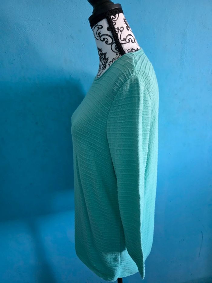 Pull femme menthe T : 42/44 - photo numéro 2