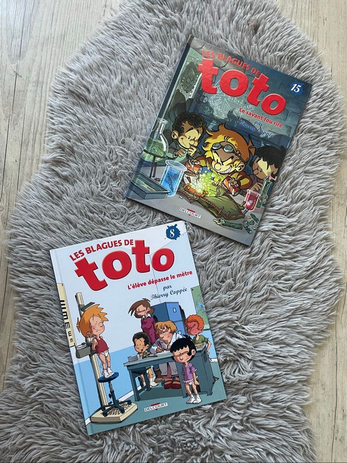 Lot de 2 BD les blagues de Toto (8 et 15)