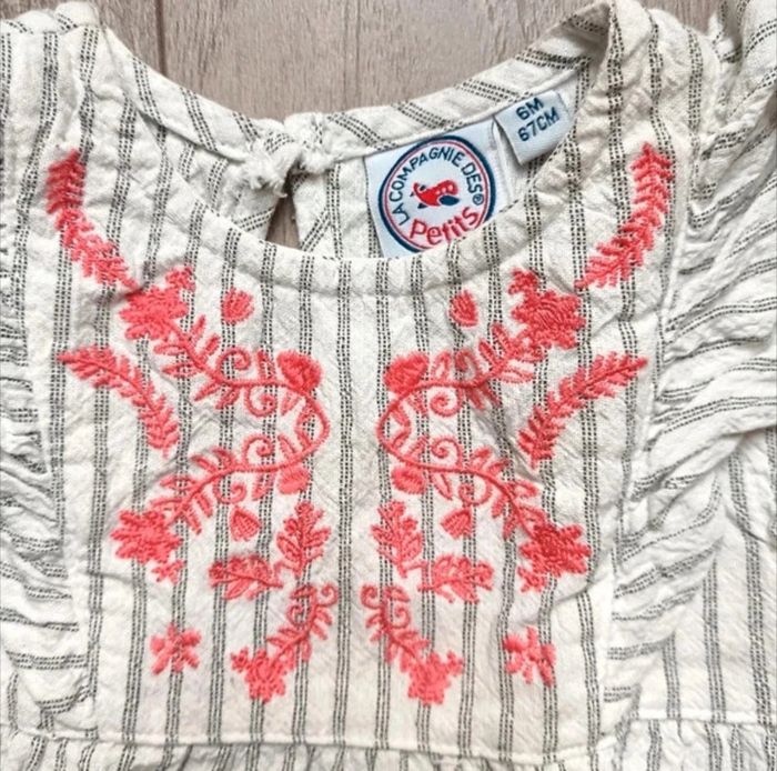 Robe 6 mois La compagnie des petits - photo numéro 2