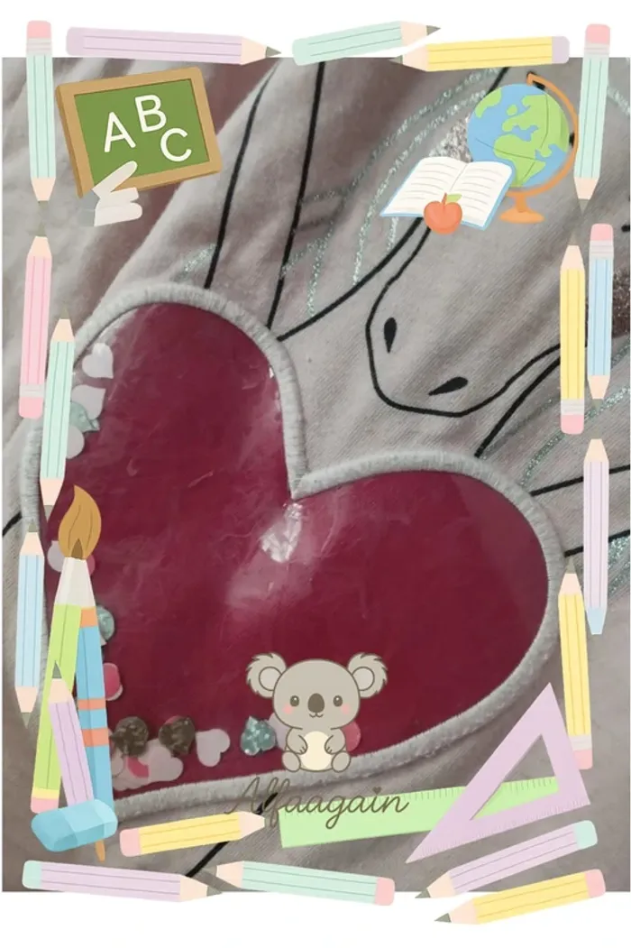 Haut 10ans licorne rose - photo numéro 4