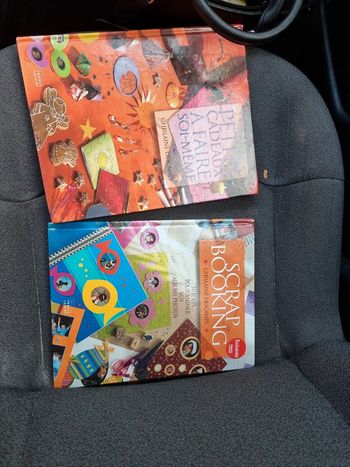 Lot 2 livres scraper booking et petits cadeaux