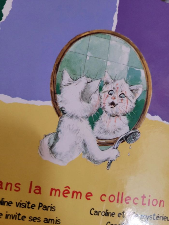 RARE Caroline et la Varicelle Pierre Probst Hachette Jeunesse livre album multicolore - photo numéro 2