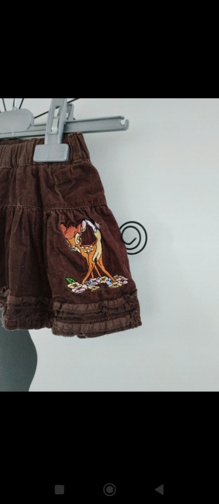 Jupe Bambi taille 4-6 mois 68 cm H&M - photo numéro 3