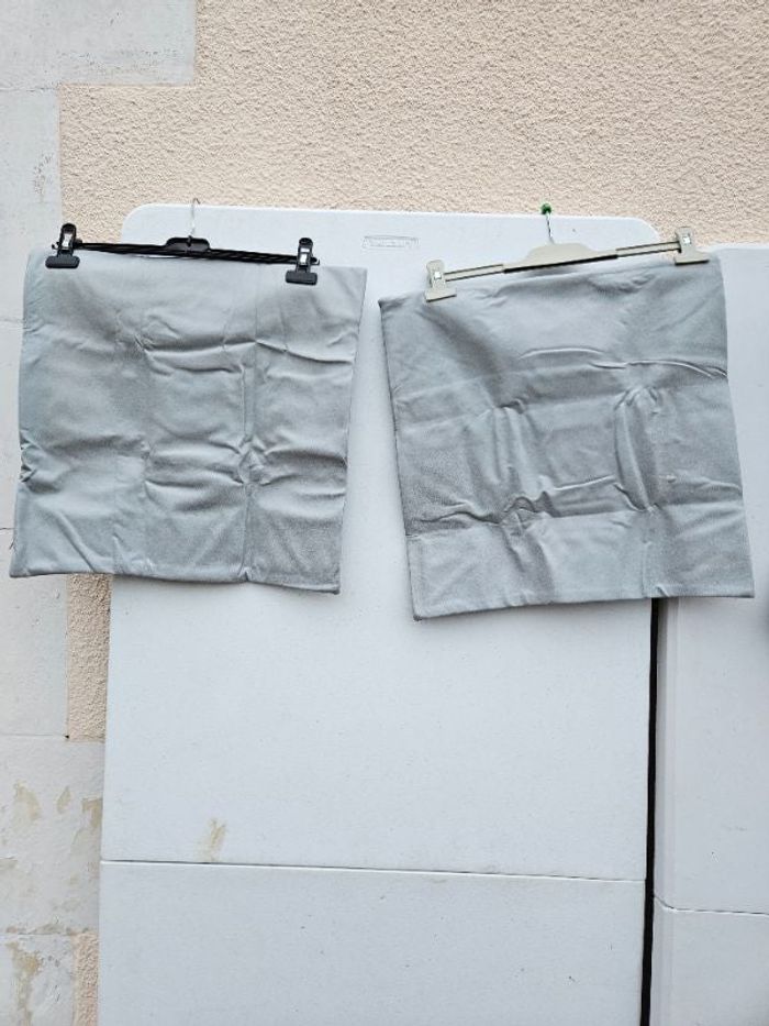Lot de 2 taies de coussins