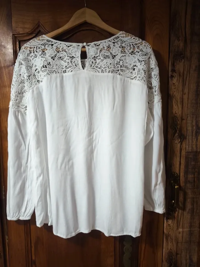 Blouse dentelle Promod - photo numéro 2