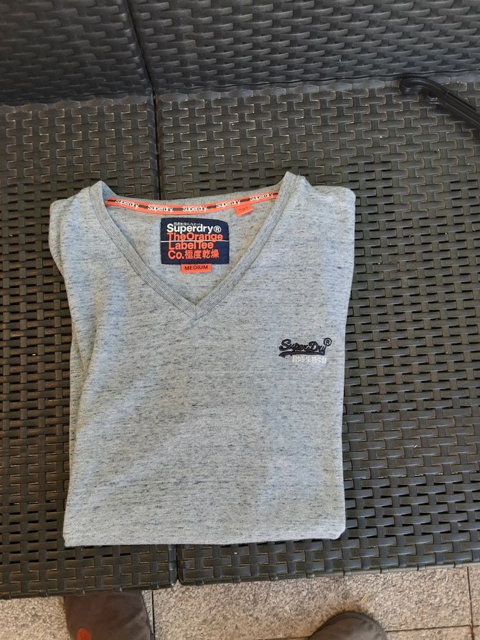Tee shirt manche courte marque superdry taille m