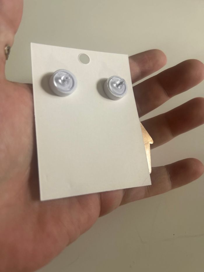 Boucles d’oreilles thème Noël  NEUVES avec étiquette  pour femme maison pain d’épices - photo numéro 6