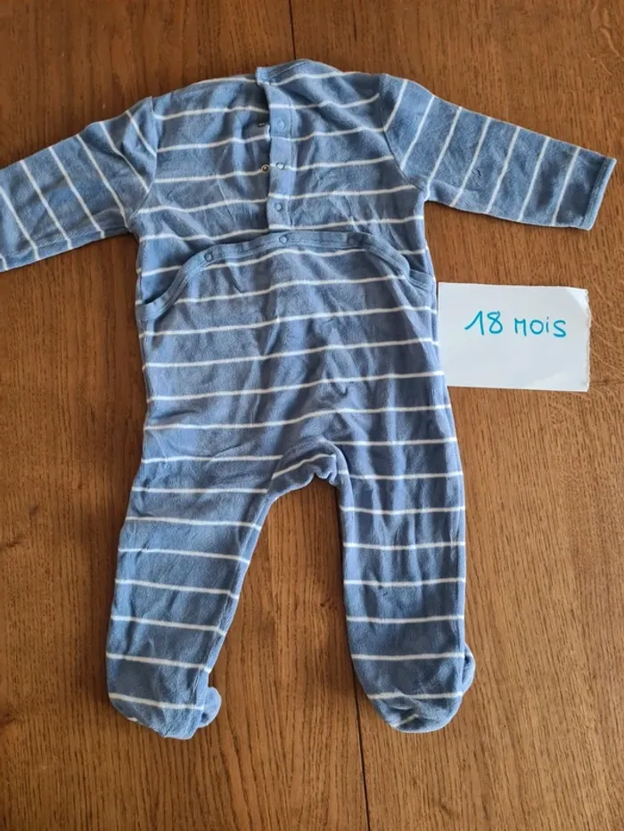 Pyjama velours - photo numéro 2