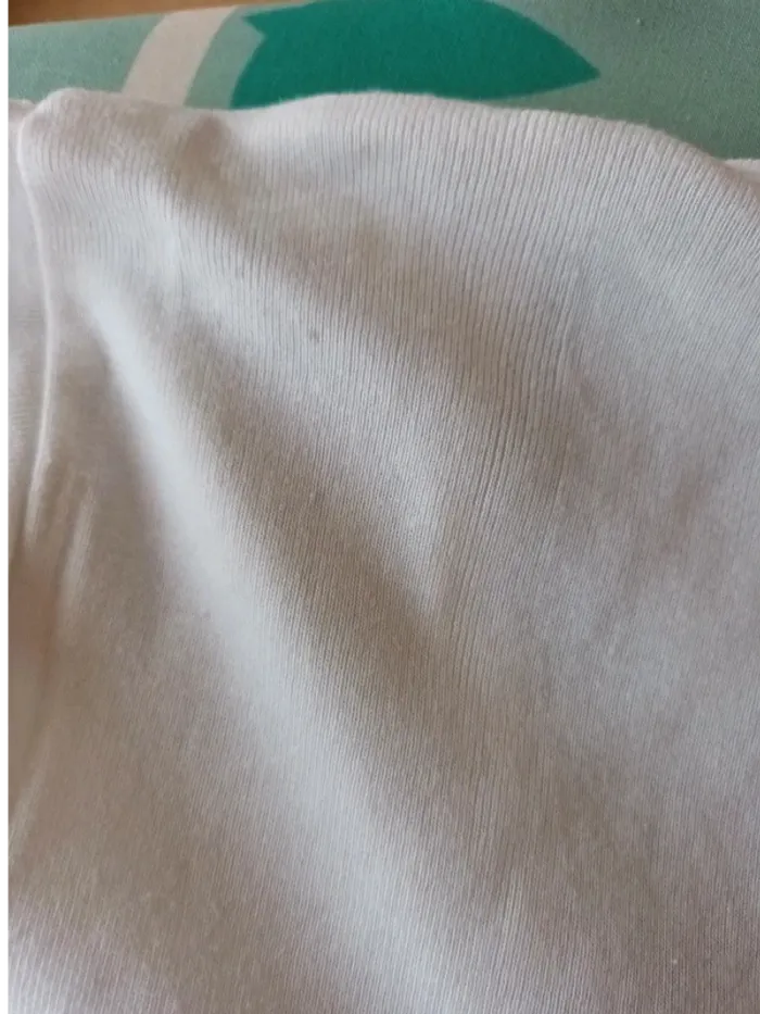 Haut blanc taille XL 100% coton manches 3/4 - photo numéro 10