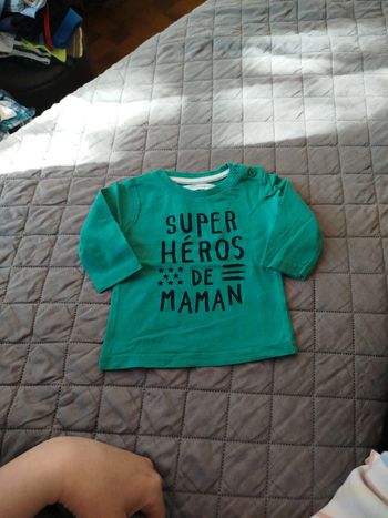 Tee-shirt manche longue 3 mois
