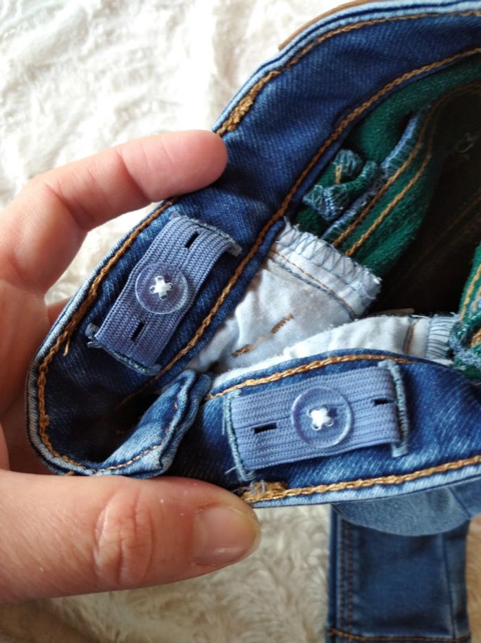 Pantalon jeans slim Garçon 3 mois Fun Mini champion Graine de champion Tape à l'oeil - photo numéro 8