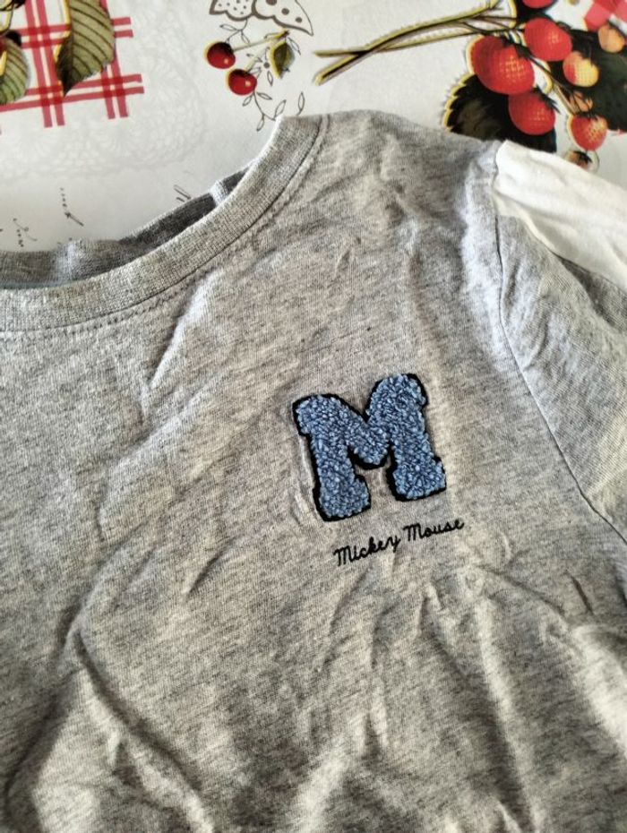 T-shirt manches courtes Mickey (5 ans) 100% coton - photo numéro 2