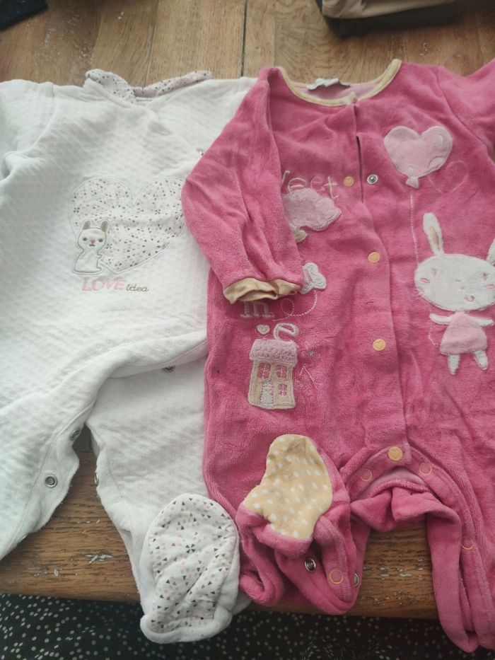 Lot de 2 pyjamas épais