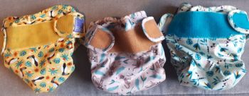 Lot de 3 couches avec langes