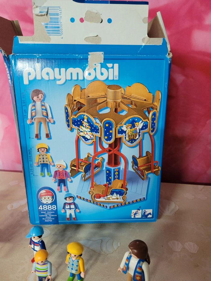 Playmobil manège de Noël 4888 - photo numéro 4