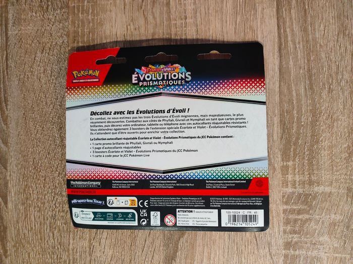 Tripack Évolution Prismatique nymphalli EV8.5 - photo numéro 2