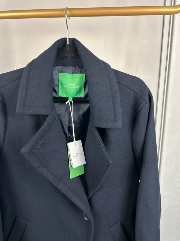 Manteau long Marine Mise au Green T.1 / S neuf - photo numéro 2