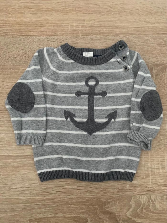 Pull marinière 9 mois