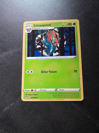 Carte Pokémon Limaspeed 10/189
