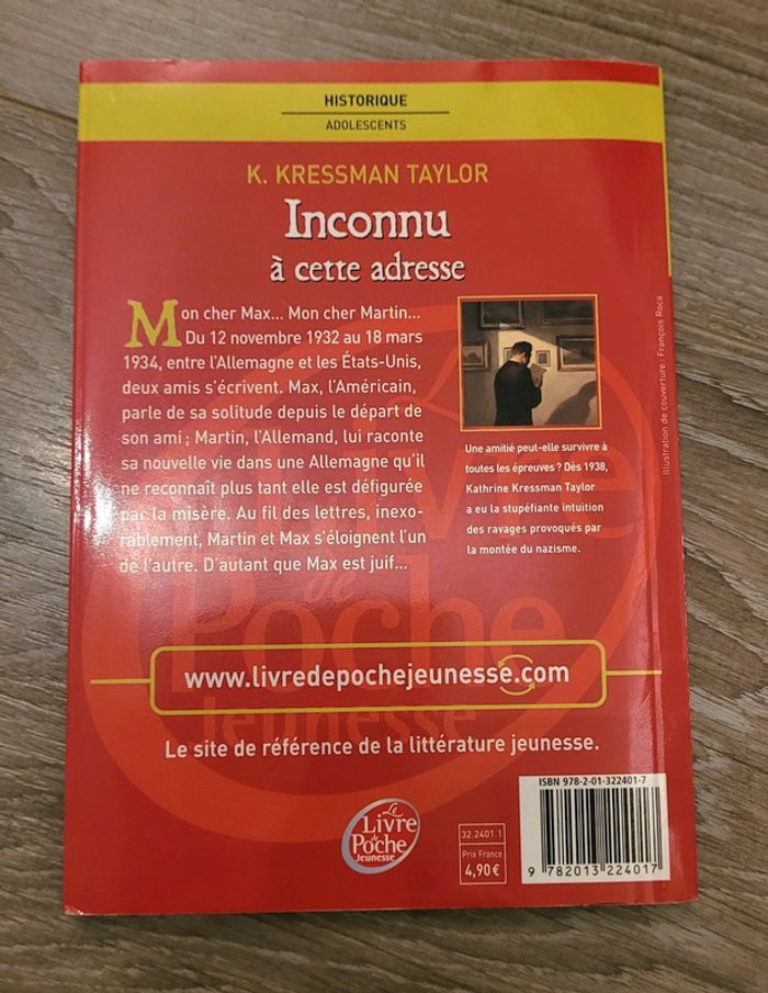Inconnu à cette adresse - photo numéro 2