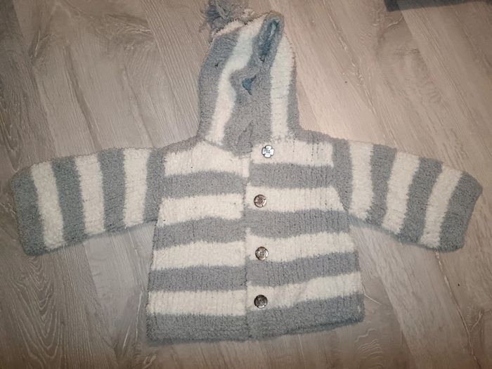 Gilet fait main mixte
