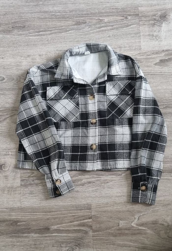 Chemise à carreaux
