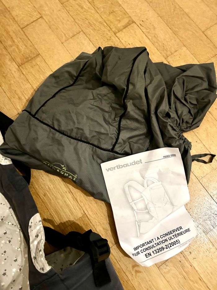 Porte-bébé Vertbaudet + Pack Pluie (Capuche & Protection) - photo numéro 7