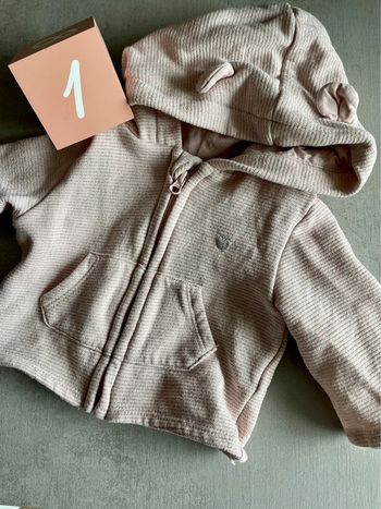 Veste rose paillette