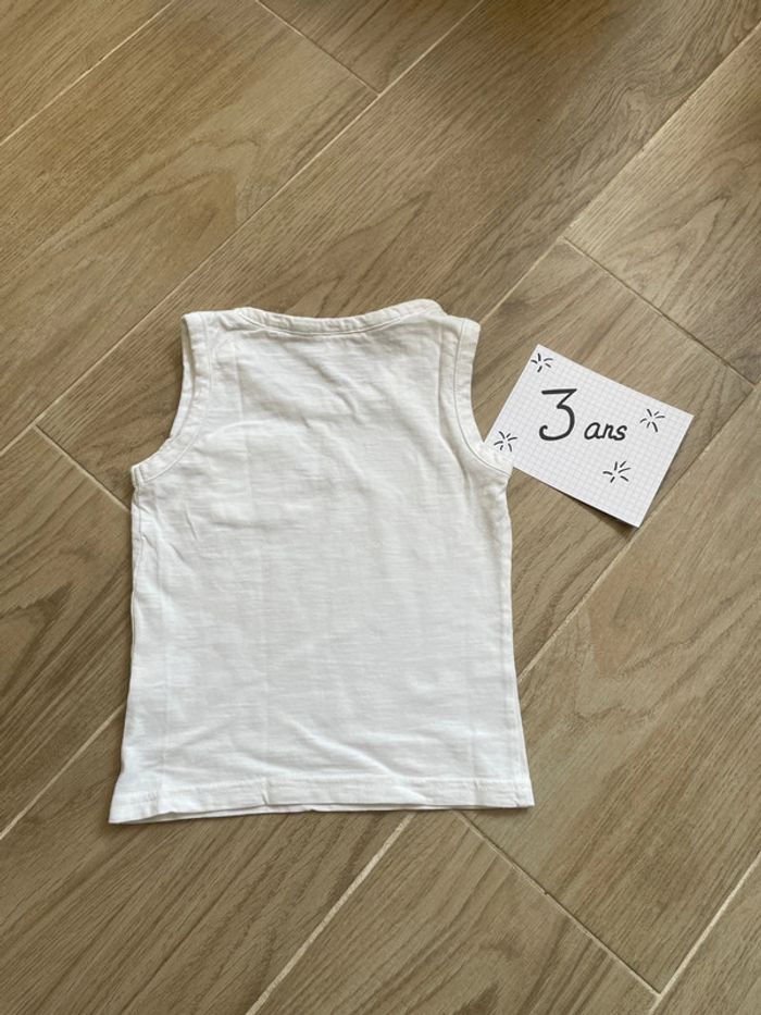 T-shirt sans manches 3 ans - photo numéro 2