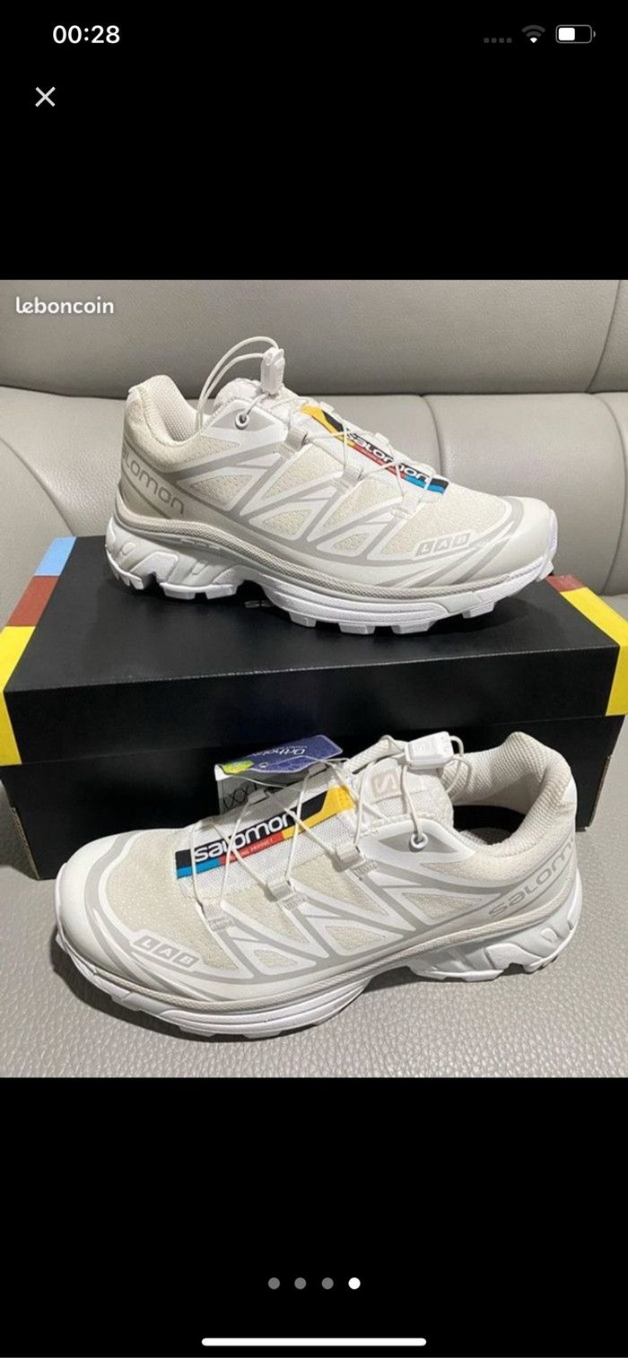 Salomon XT-6 camo blanche 40 - photo numéro 2